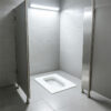 1 802 Dual Inlet Direct Flush Squat Toilet