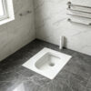 2 802 Dual Inlet Direct Flush Squat Toilet
