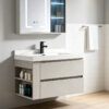 Smart Mirror Cabinet Combo Washstand for Home Bathrooms and Hotel Projects