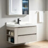 Smart Mirror Cabinet Combo Washstand for Home Bathrooms and Hotel Projects