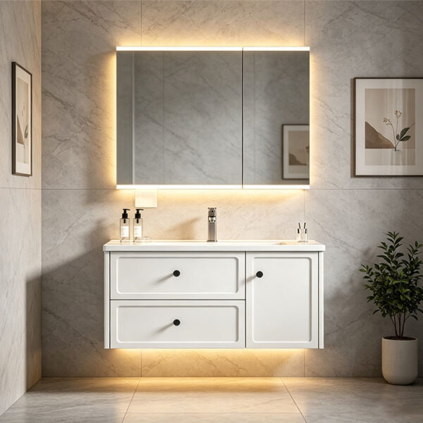 French Cream Style Bathroom Vanity
