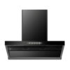 Household top-mounted range hood, T-shaped model, high suction power range hood and gas stove